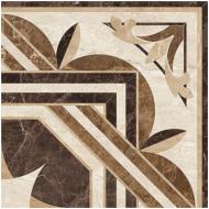 Плитка Golden Tile PETRARCA СHATEAU Rosette бежевий декор М91660 40x40 Плитка Golden Tile PETRARCA СHATEAU Rosette бежевий декор М91660 40x40