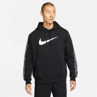 Джемпер Nike REPEAT SW FLC PO HOOD BB DX2028-010 р. M черный