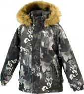 Куртка детская для мальчика HUPPA Marinel р.110 темно-серый 17200030-82818-110