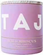 Свеча ароматическая Taj Max WILD HIBISCUS 250 г