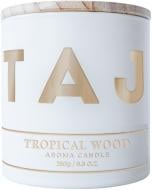 Свеча ароматическая Taj Max TROPICAL WOOD 250 г