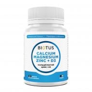 Витаминно-минеральный комплекс Biotus Кальций, магний, цинк и витамин D3, Biotus, 60 капсул 60 шт./уп. 300 г