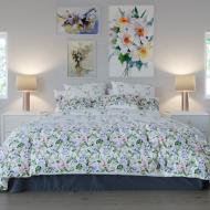 Комплект постельного белья Прованс двуспальный цветочный принт Balak Home