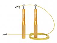 Скакалка 4fizjo швидкісна для кросфіту Speed Rope Gold (P-5907222931158)