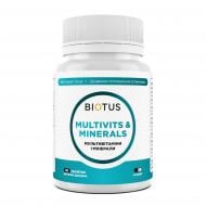 Витаминно-минеральный комплекс Biotus Multivits & Minerals 60 таблеток 60 шт./уп. 300 г