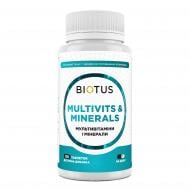 Витаминно-минеральный комплекс Biotus Multivits & Minerals 120 таблеток 120 шт./уп. 300 г