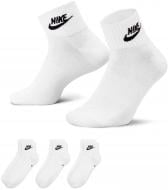 Шкарпетки Nike EVERYDAY ESSENTIAL DX5074-101 р.42-46 білий 3 пари шт.