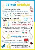 Постер Правила папы А4 New Posterclub