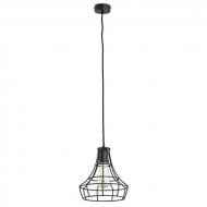ВИТРИНА! Подвес ALFA Solix black 60471 1x60 Вт /E27 черный