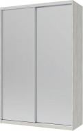Шкаф-купе Сити Лайт Doros 1500x600x2250 мм белое дерево двери / зеркало