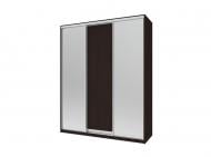 Шкаф-купе Сити Лайт Doros ДСП 1800x600x2250 мм венге двери / зеркало / ДСП / зеркало