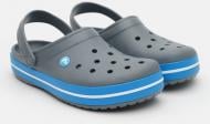 Шлепанцы Crocs CROCBAND QAQ 11016-07W р.38/39 серый
