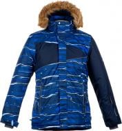 Куртка детская для мальчика HUPPA Nortony р.134 темно-синий 17440030-82686-134