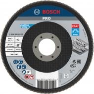 Круг пелюстковий Bosch PRO X571 125 мм P40 2608606922