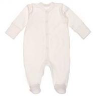 Комбинезон ясельный унисекс Татошка 1506153дху р.62 белый молочный