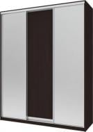 Шафа-купе Сіті 24 Doros ДСП 2080x600x2400 мм венге двері дзеркало ДСП дзеркало