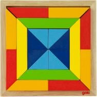 Пазл деревянный GoKi Мир форм-квадрат 57572-3