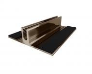 Профиль алюминиевый Oscar АПБ "база" 50 мм 2 м бронза