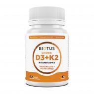 Витаминно-минеральный комплекс Biotus D3+К2, D3+K2 5000 МЕ/50 мкг, 60 капсул 60 шт./уп. 300 г