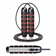 Скакалка Cornix швидкісна для кросфіту Speed Rope Classic XR-0150 Black/Red