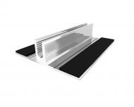 Профиль алюминиевый Oscar АПБ "база" 50 мм 2 м серебро