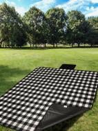 Плед Checky 120x136 см чорний La Nuit Плед Checky 120x136 см чорний La Nuit