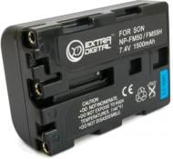 Акумулятор EXTRADIGITAL для Sony NP-FM50 1500мА*ч (BDS2663)