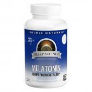 Мелатонін 3 мг Source Naturals Sleep Science 120 таблеток (SN0551)