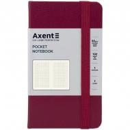 Книга для нотаток Axent Partner 95x140 96 арк. клітинка винна 8301-46-A