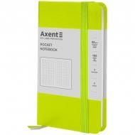 Книга для нотаток Axent Partner 95x140 96 арк. клітинка лимонна 8301-60-A