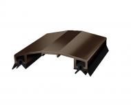 Профиль соединительный алюминиевый с уплотнителем Oscar АПК "крышка" 60 мм 3 м бронза
