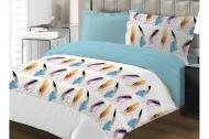 Комплект постільної білизни MARIA полуторний із принтом ТЕП