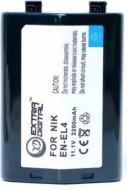 Аккумулятор EXTRADIGITAL Nikon EN-EL4 2200мА*ч (DV00DV1039)