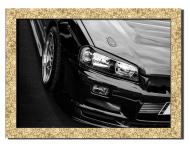 Картина Nissan Skyline R34 41x31 см Hotel Arizona HD 1 GOLDEN FR-1351043808-CAR-12x16