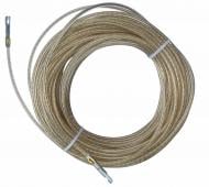 Трос стальной с наконечниками для пломб D=6 мм в оболочке ПВХ 36 п.м. D=6 мм 36 пог. м Трос стальной с наконечниками для пломб D=6 мм в оболочке ПВХ 36 п.м. D=6 мм 36 пог. м