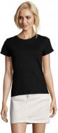 Футболка женская Sol's Imperial Fit Women 02080309 р.L черный