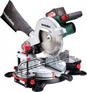 Пила торцювальна Metabo KGS 18 LTX 216 акумуляторна (619000650)