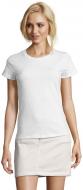 Футболка женская Sol's Imperial Fit Women 02080102 р.M белый