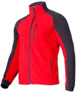 Куртка флисовая Lahti Pro р. 4XL LPBP14XL черный с красным