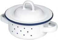 Игрушечная кастрюля с крышкой NIC эмаль 8 см NIC530200