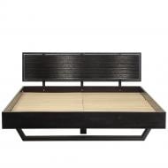 Кровать BOSCO ВЕЛЬВЕТ лак чёрный 140x200 см черный Кровать BOSCO ВЕЛЬВЕТ лак чёрный 140x200 см черный