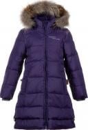 Пальто для девочки HUPPA Parish р.122 темно-лиловый 12470055-70073-122
