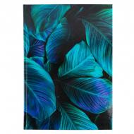 Книга для записей Axent А4 192 лист. клетка Flora зеленая 8423-26-A