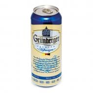 Пиво Grunberger Hefeweizen ж/б 0,5 л