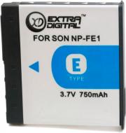 Акумулятор EXTRADIGITAL для Sony NP-FE1 750мА*ч (DV00DV1062)