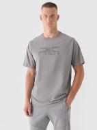Футболка 4F TSHIRT M2189 RL9SAW24TTSHM2189-25S р.M сірий