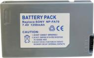 Аккумулятор EXTRADIGITAL Sony NP-FA70 1250мА*ч (DV00DV1065) Аккумулятор EXTRADIGITAL Sony NP-FA70 1250мА*ч (DV00DV1065)