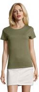 Футболка женская Sol's Imperial Fit Women 02080288 р.M хаки
