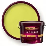 Краска керамическая с колорированием MAGNAT PRO Ceramic Superior 3 глубокий мат NCS S 0550-G60Y 9 л