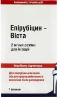 Эпирубицин-Виста д/ин. №1 во флак. раствор 2 мг/мл 100 мл